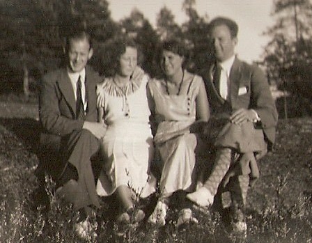 Bo och Gunborg,Folke och Greta 